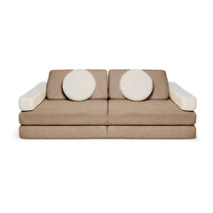 Sedacia Hracia Súprava - Pure Corduroy - Cookie - Sedacie Súpravy - Shappy