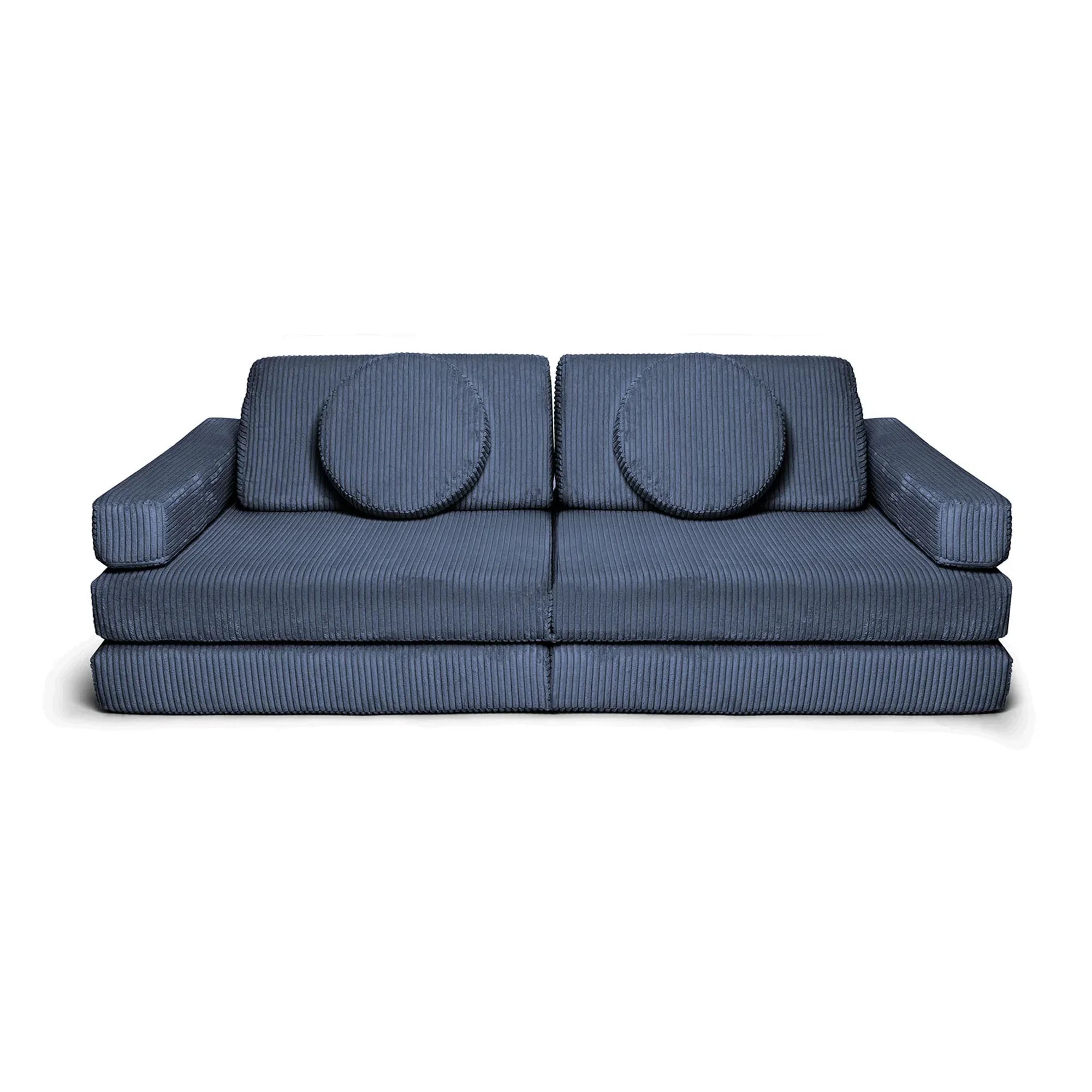 Sedacia Hracia Súprava - Pure Corduroy - čučoriedka - Sedacie Súpravy - Shappy