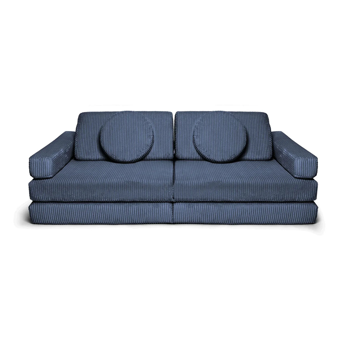 Sedacia Hracia Súprava - Pure Corduroy - čučoriedka - Sedacie Súpravy - Shappy