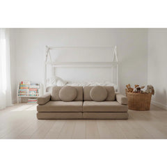 Sedacia Hracia Súprava - Pure Corduroy - Mocca - Sedacie Súpravy - Shappy
