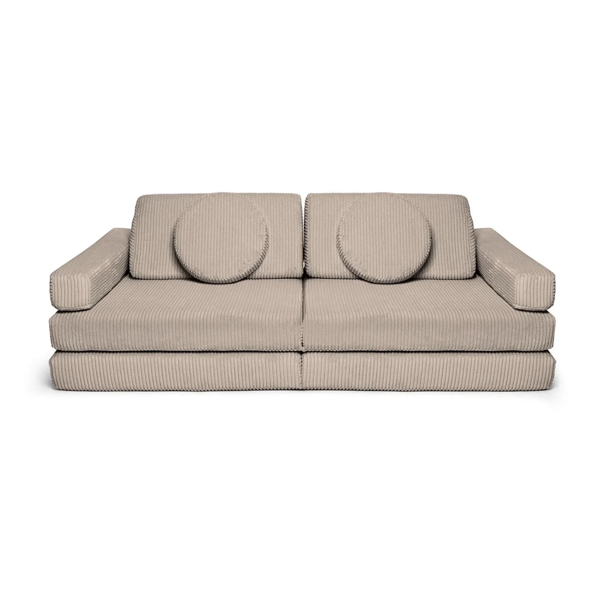 Sedacia Hracia Súprava - Pure Corduroy - Mocca - Sedacie Súpravy - Shappy