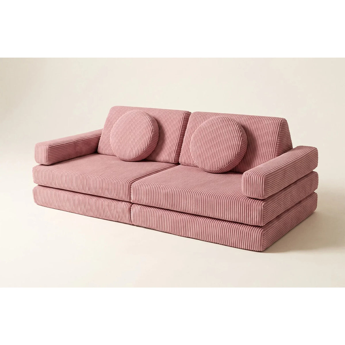 Sedací Hrací Sada - Pure Corduroy - Rose - Sedací Sady - Shappy