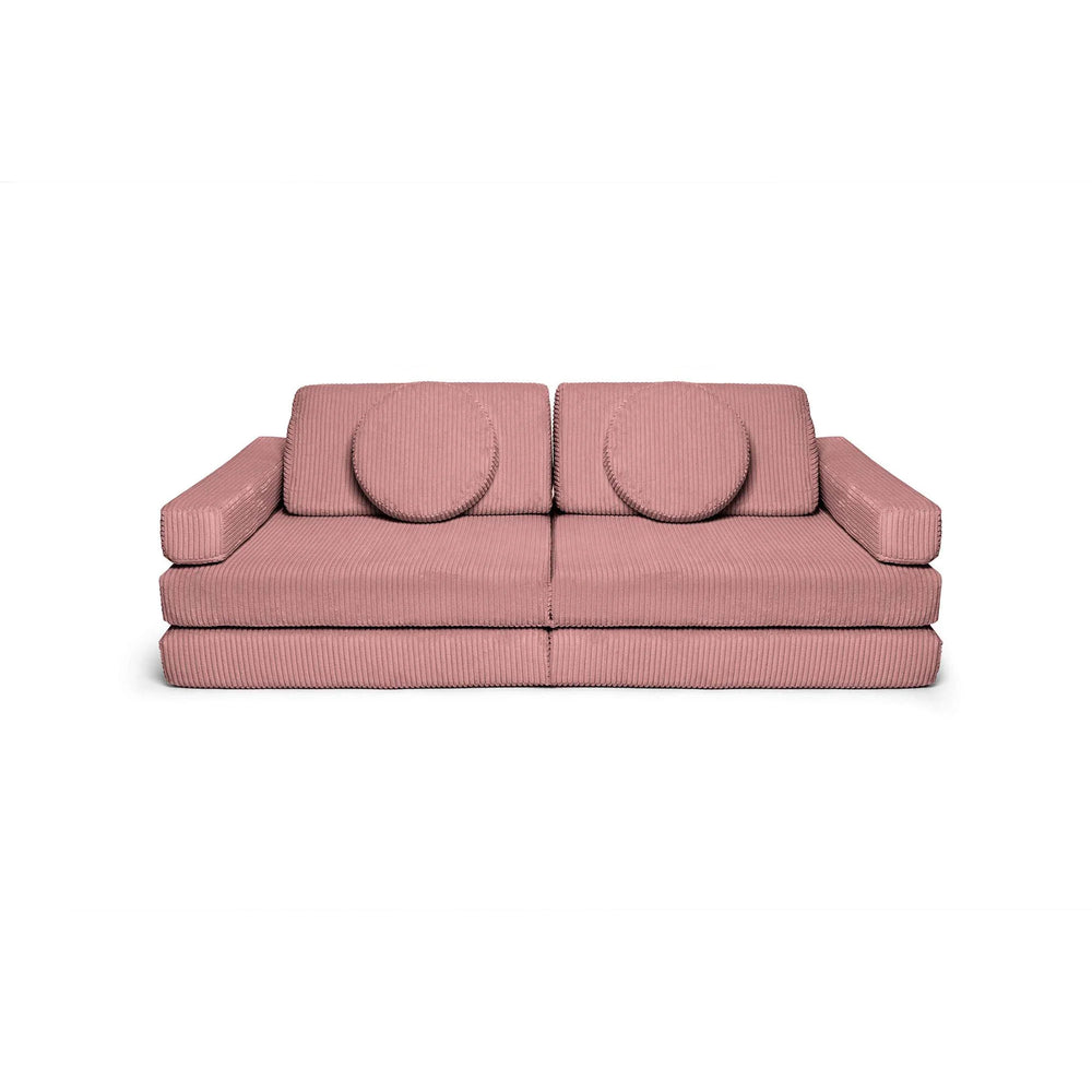 Sedacia Hracia Súprava - Pure Corduroy - Rose - Sedacie Súpravy - Shappy
