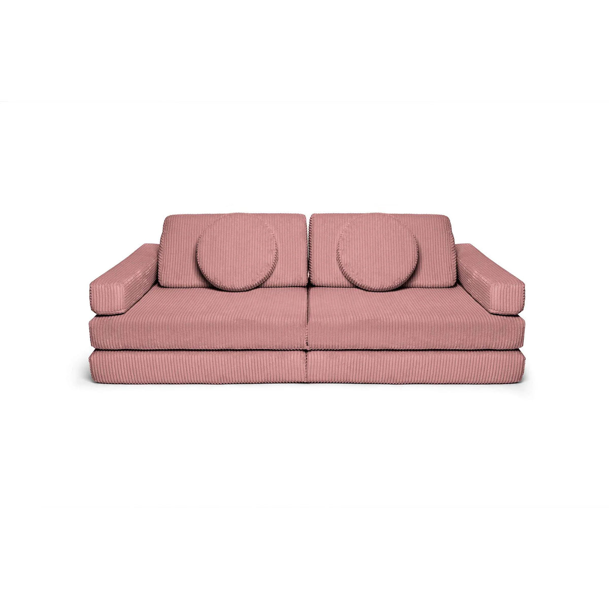 Sedacia Hracia Súprava - Pure Corduroy - Rose - Sedacie Súpravy - Shappy