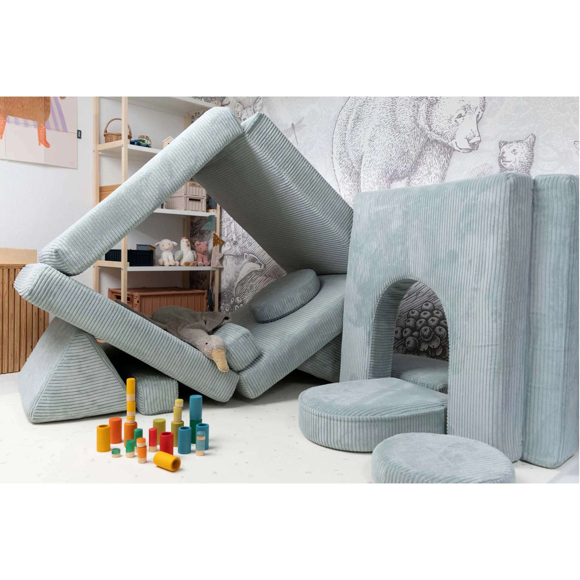 Sedacia Hracia Súprava - Pure Corduroy - Sedacie Súpravy - Shappy