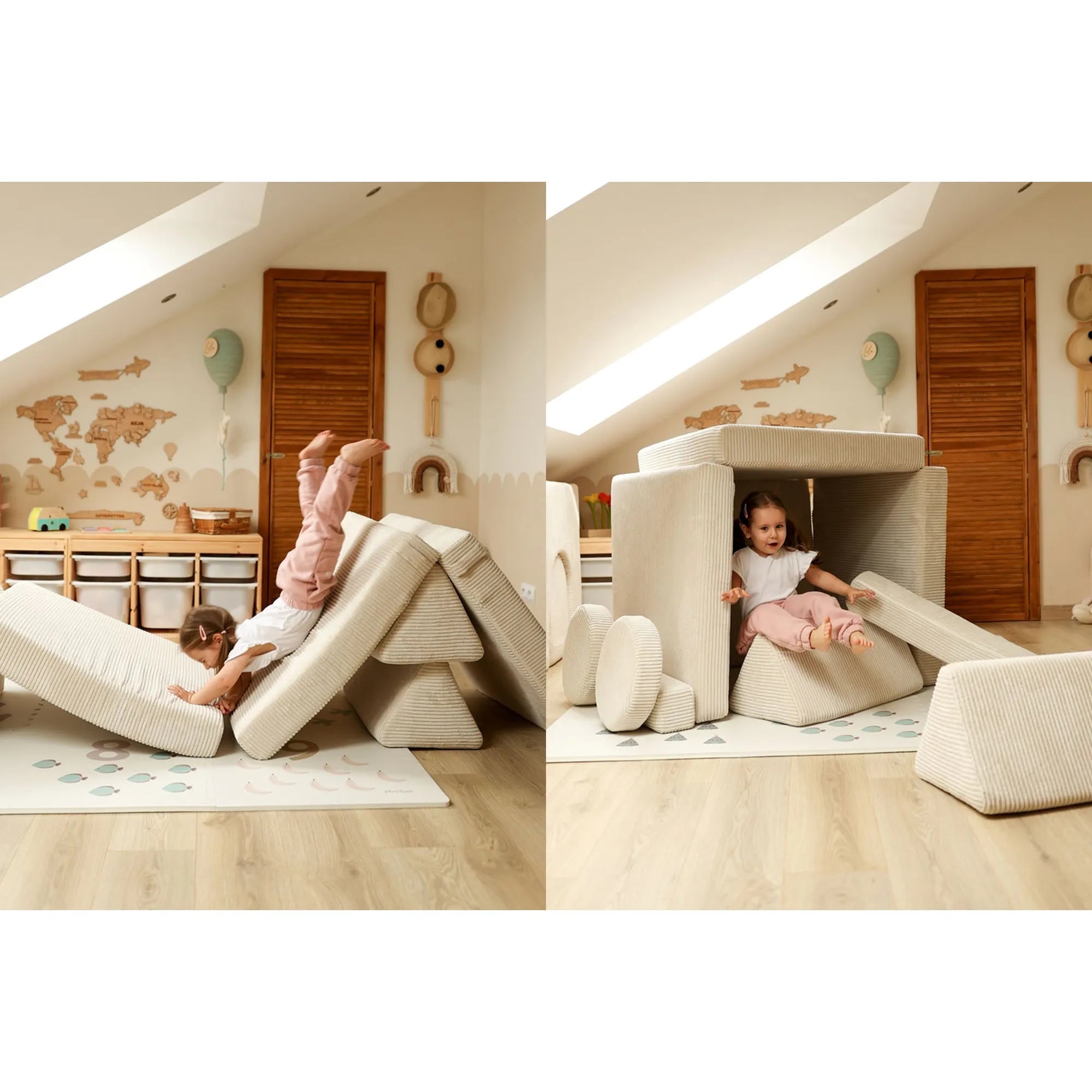 Sedacia Hracia Súprava - Pure Corduroy - Sedacie Súpravy - Shappy