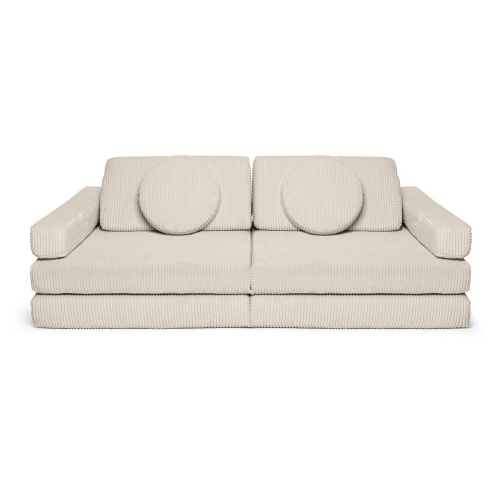 Sedacia Hracia Súprava - Pure Corduroy - Vanilka - Sedacie Súpravy - Shappy