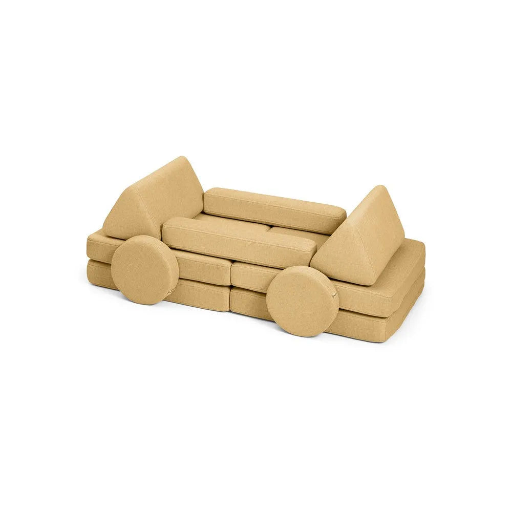Original Mini Sofa Set - Mustard - Sofa Sets - Shappy
