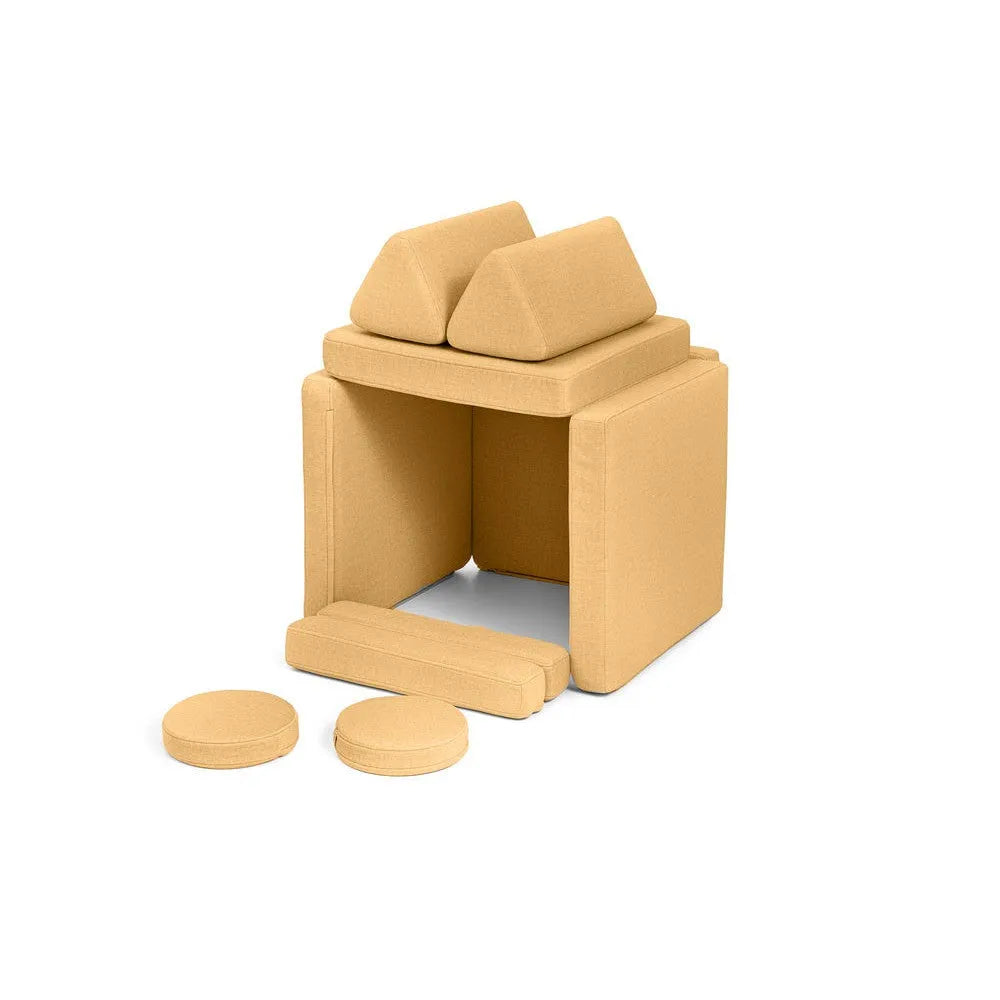 Original Mini Sofa Set - Mustard - Sofa Sets - Shappy