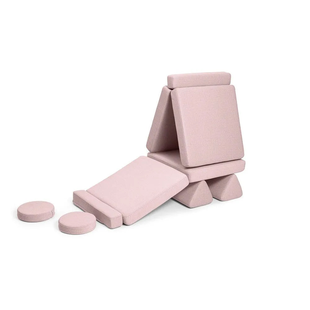 Conjunto de sofá mini original - Rosa suave - Conjuntos de sofás - Shappy