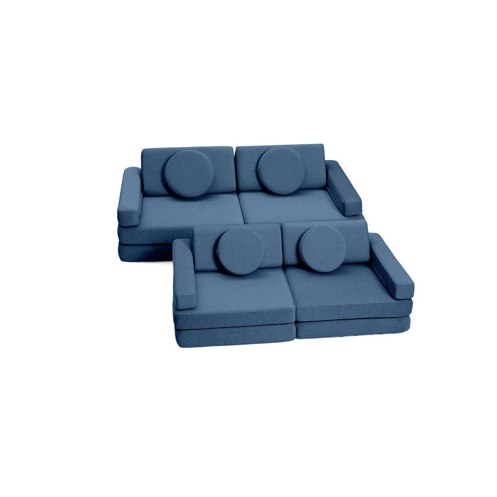 Original Mini Sofa Set - Navy Blue - Sofa Sets - Shappy