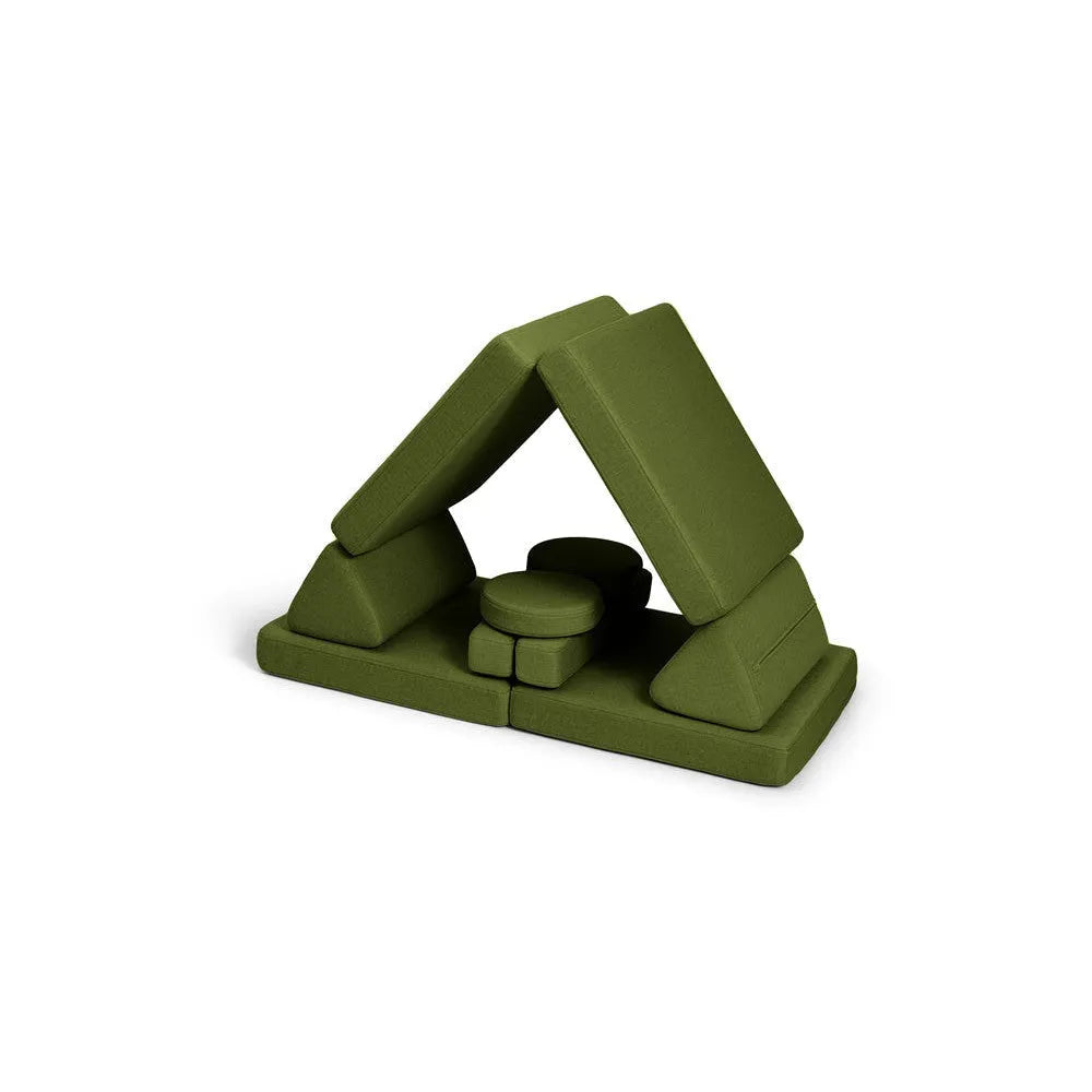 Original Mini Sofa Set - Dark Green - Sofa Sets - Shappy