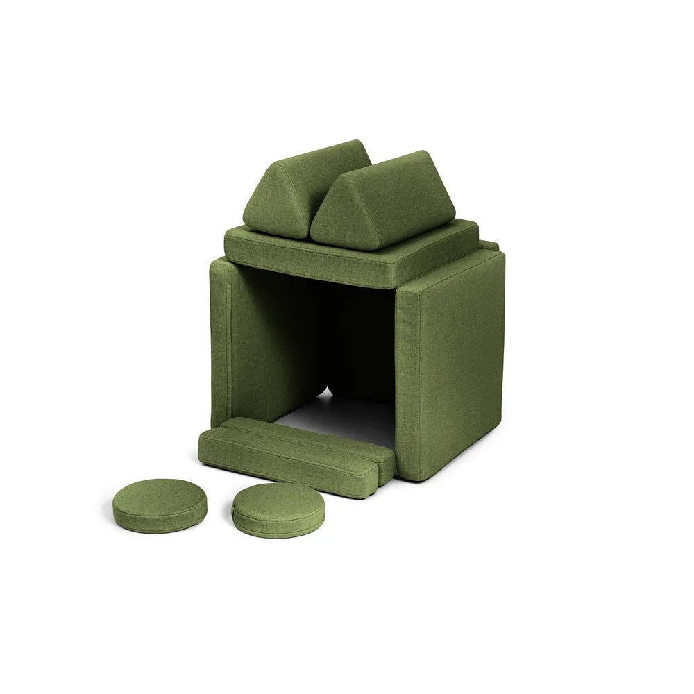Original Mini Sofa Set - Dark Green - Sofa Sets - Shappy
