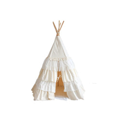 Teepee Tent - with Ruffles - Moi Mili