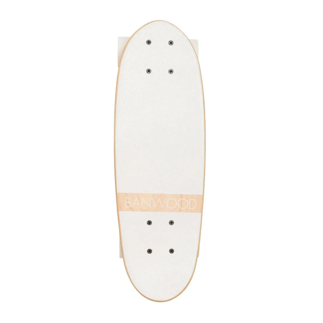 Skateboard - White - Banwood - Skateboards