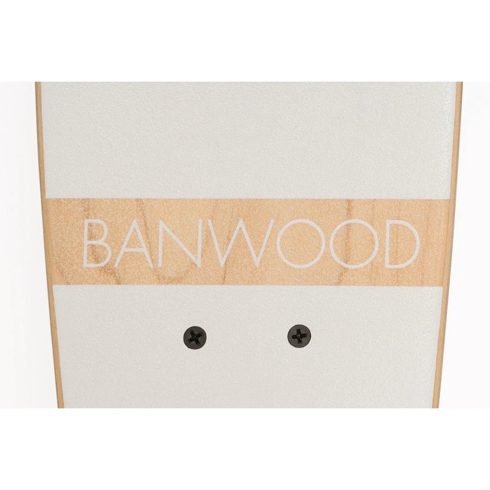 Skateboard - White - Banwood - Skateboards