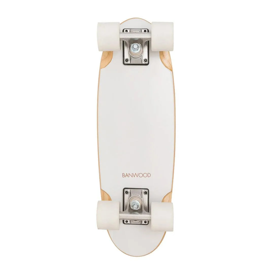 Skateboard - White - Banwood - Skateboards