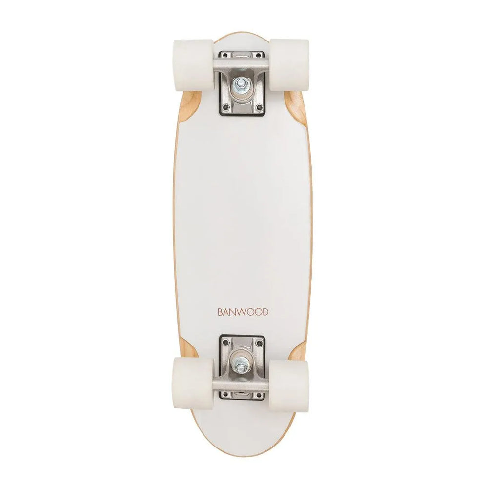 Skateboard - White - Banwood - Skateboards