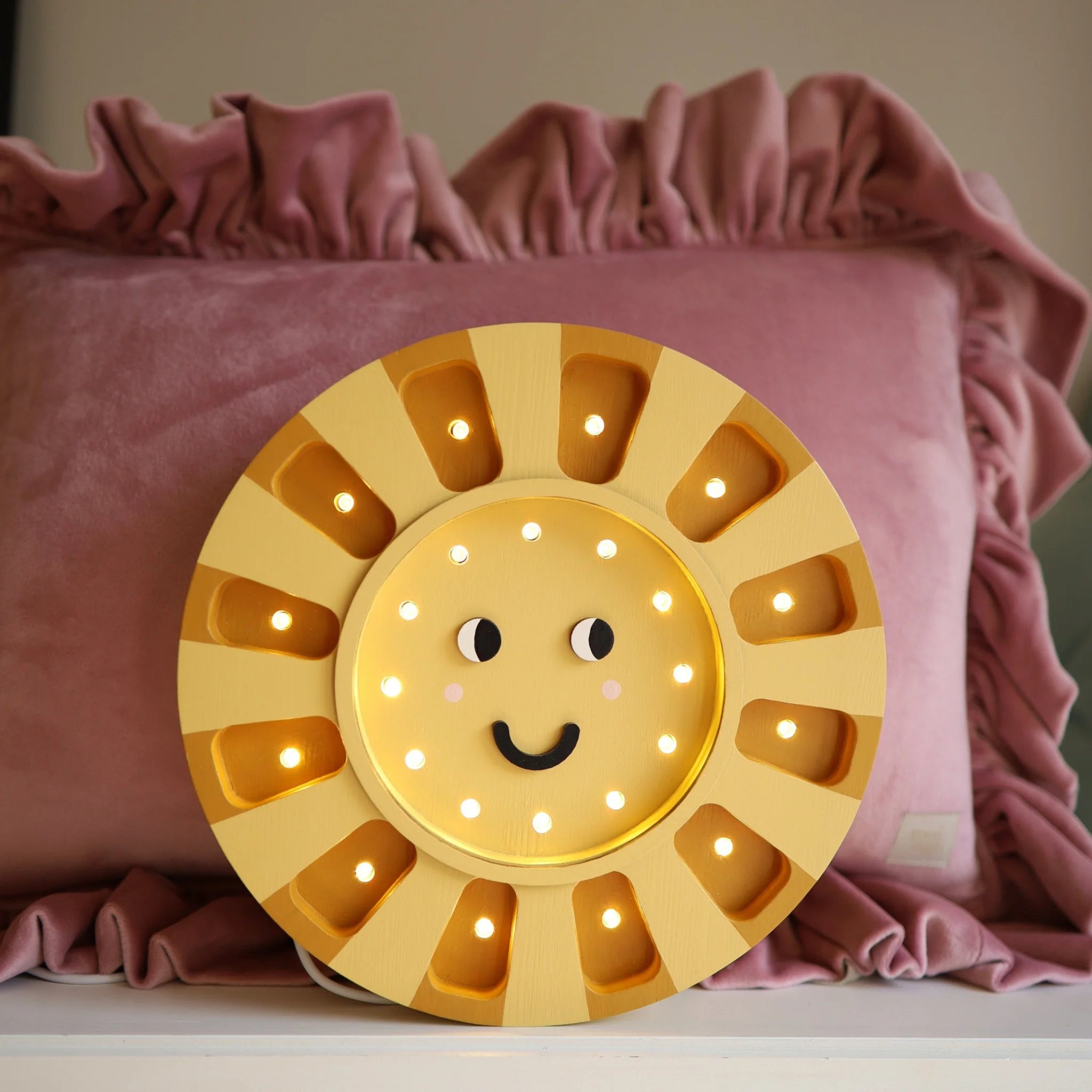 Sun Lamp - Wooden Lamps - Little Lights