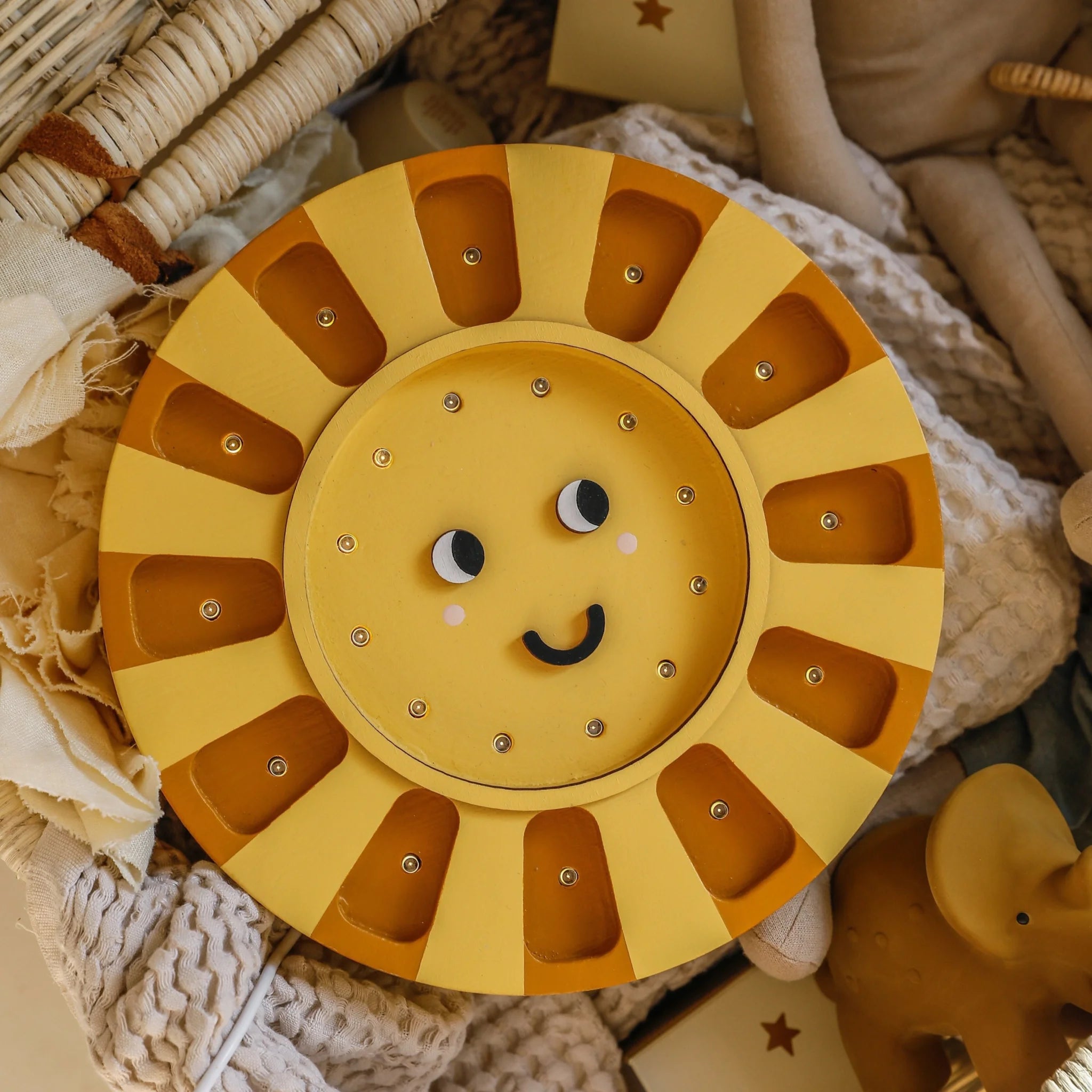 Sun Lamp - Wooden Lamps - Little Lights
