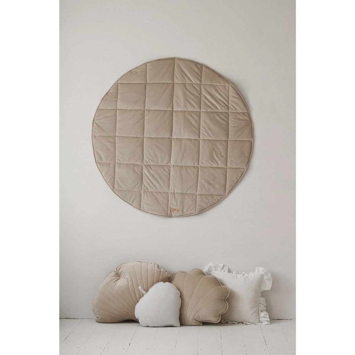 Velvet Pad in Soft Beige Color - Moi Mili - Pads