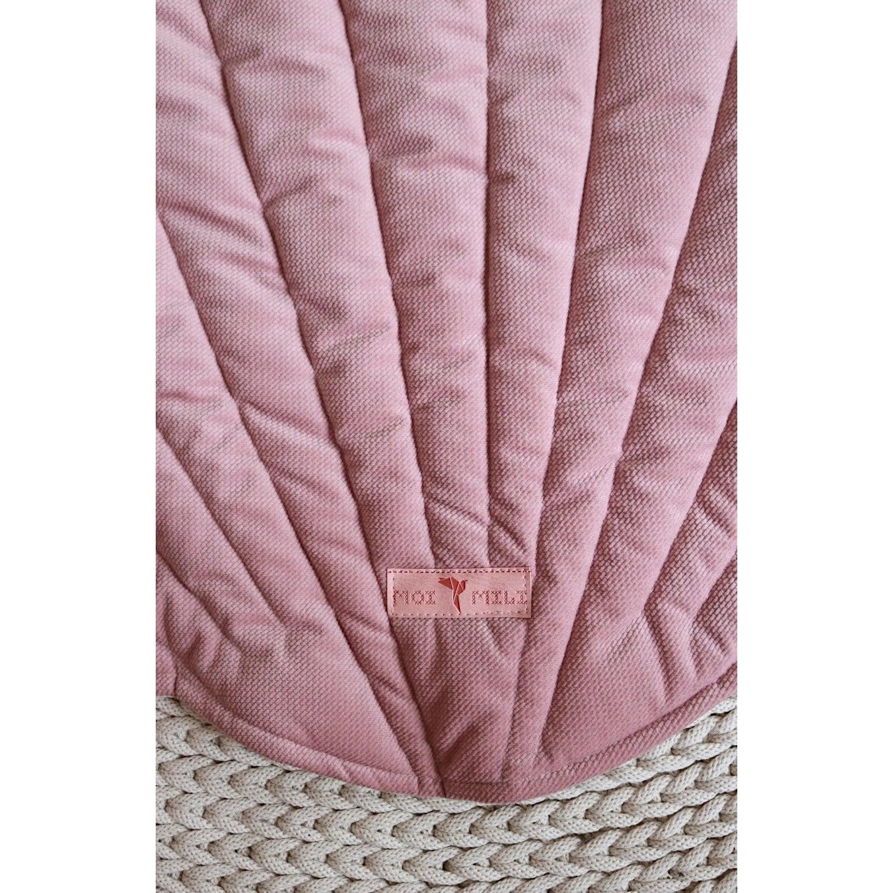 Ružová Zamatová Podložka - Moi Mili - Podložky