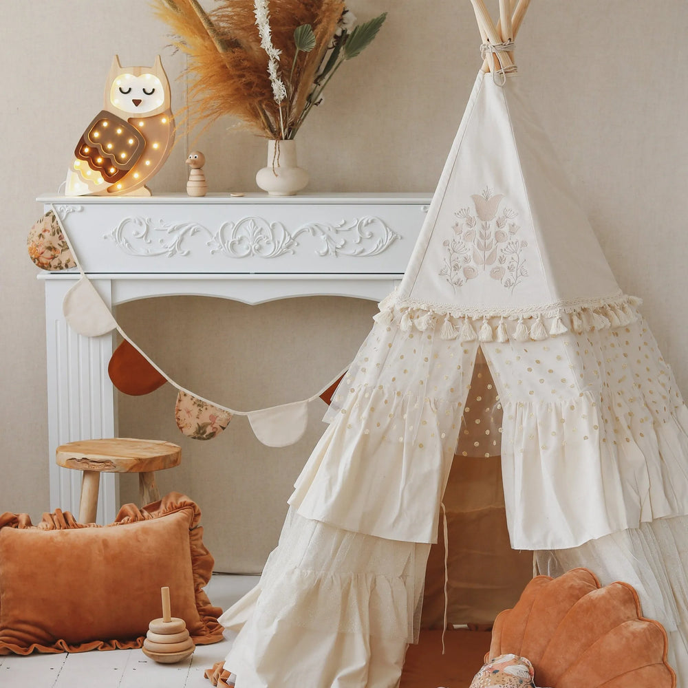 Eulenlampe - Kleine Lichter - Holzlampen