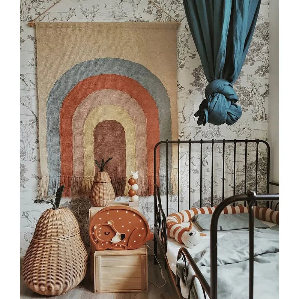 Sleeping Bear Lamp - Little Lights - Wooden Lamps