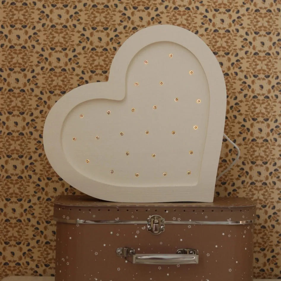 Herzlampe - Kleine Lichter - Holzlampen