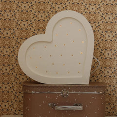 Herzlampe - Kleine Lichter - Holzlampen