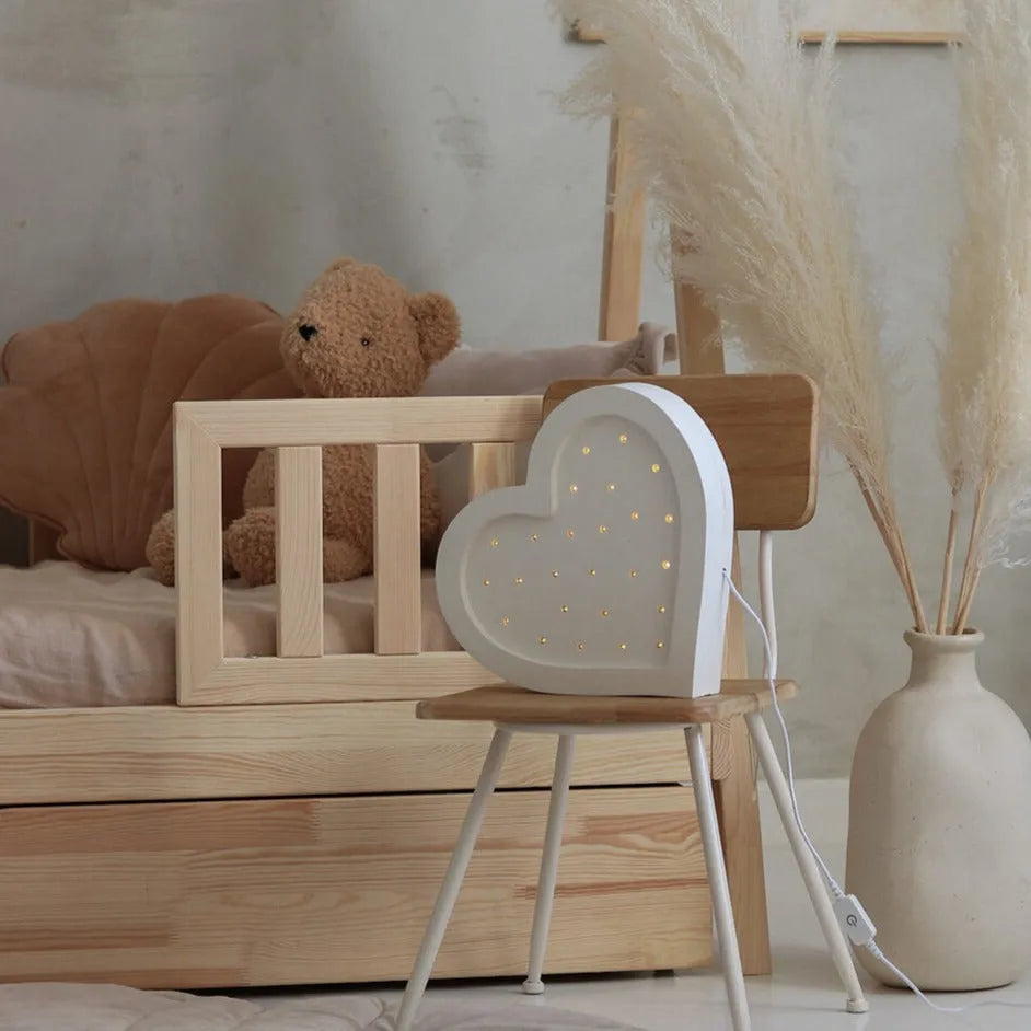 Herzlampe - Kleine Lichter - Holzlampen