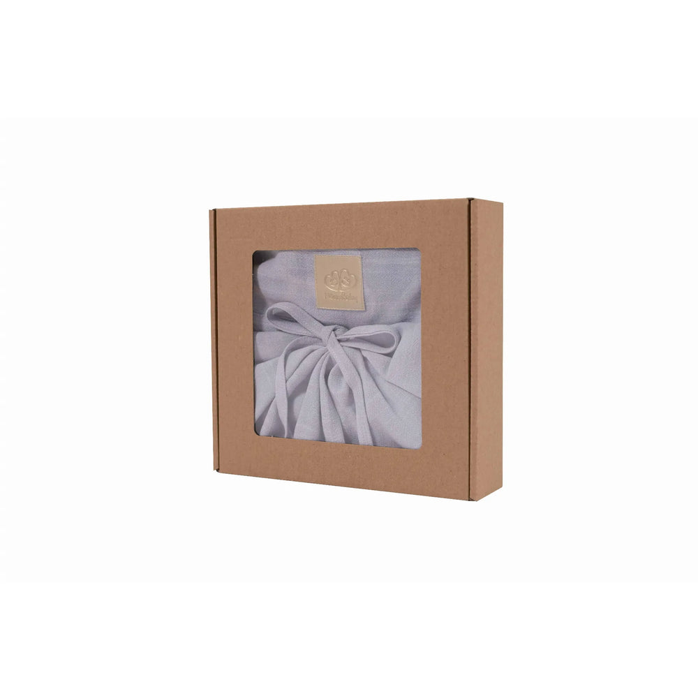 Tent for Ladder Pikler Viscose linen Grey-blue - Climbing House - Meowbaby