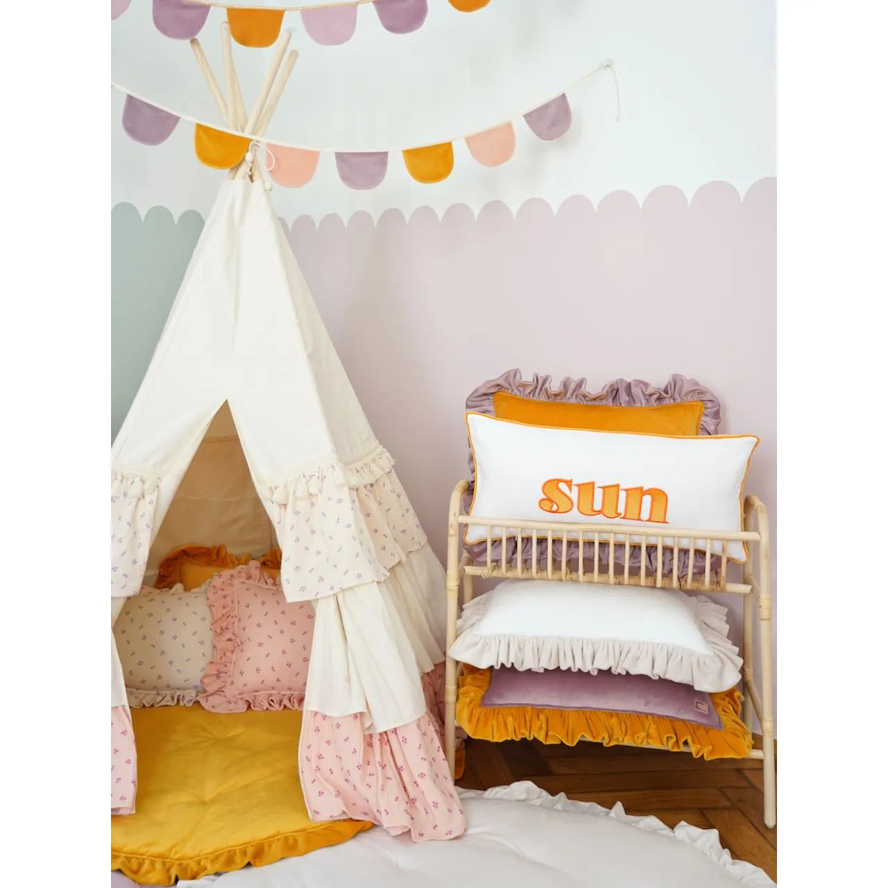 Teepee s Podložkou Pomněnka - Moi Mili