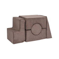 Set of Aesthetic Shapes 5 Elements Brown - Play Sets - Meowbaby