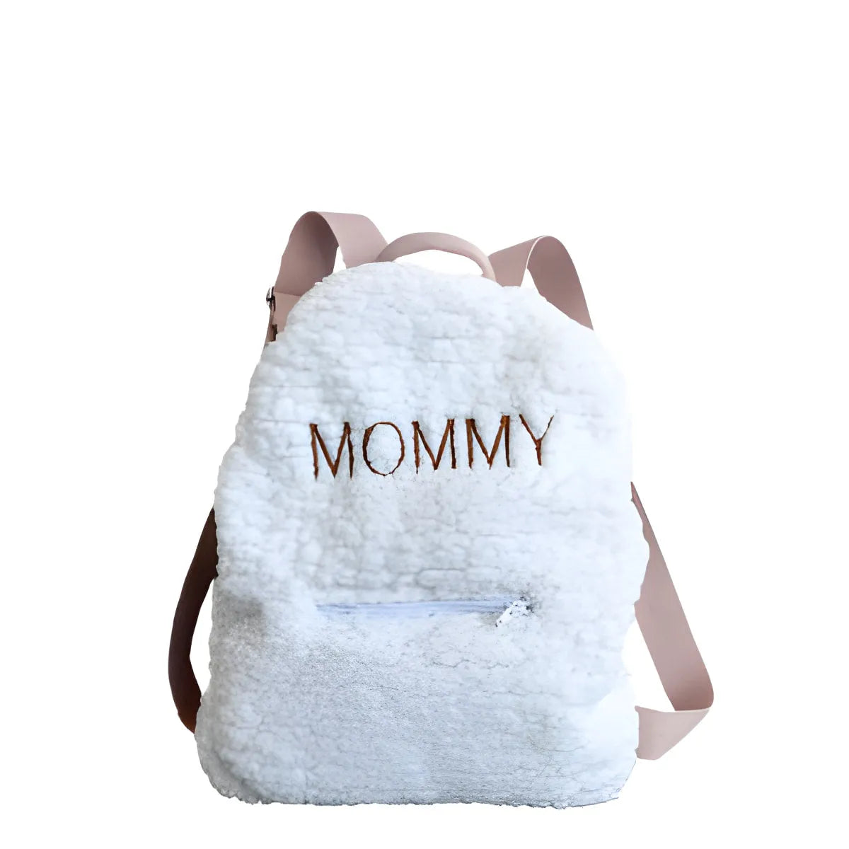 Backpack with Embroidered Name - White - Muzpony - Backpacks