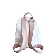 Backpack with Embroidered Name - White - Muzpony - Backpacks