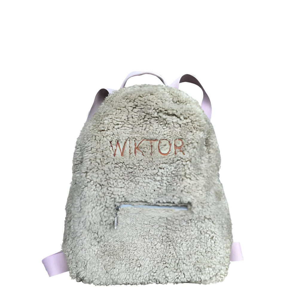 Backpack with Embroidered Name - Green - Muzpony - Name Backpacks