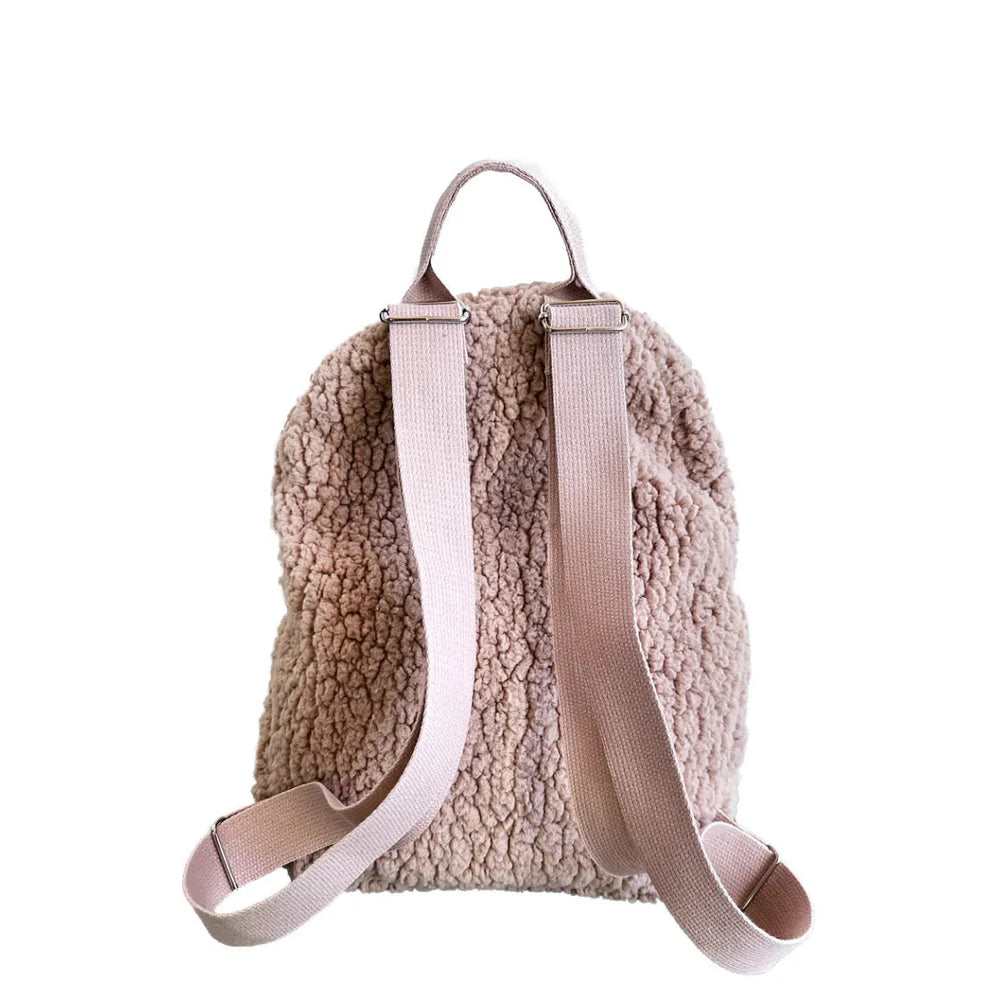 Backpack with Embroidered Name - Beige - Muzpony - Backpacks