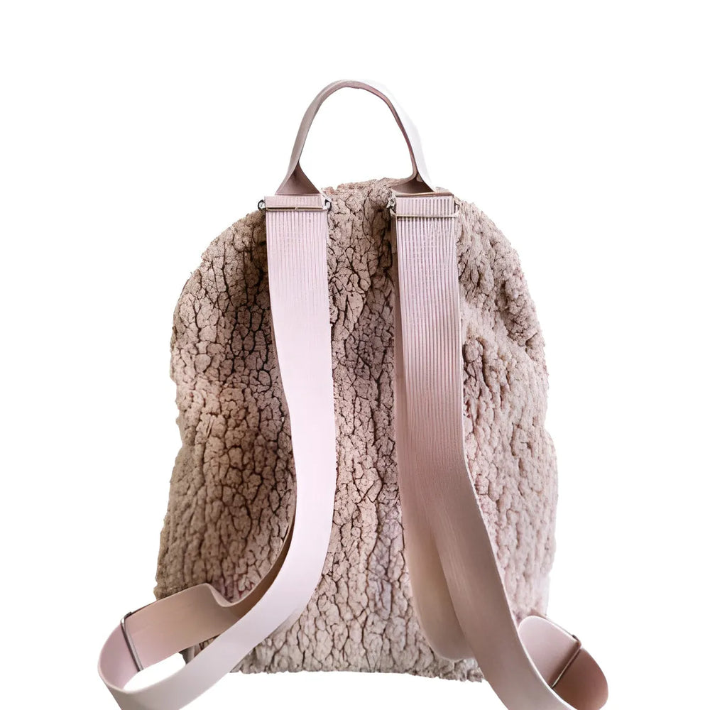 Backpack with Embroidered Name - Beige - Muzpony - Backpacks