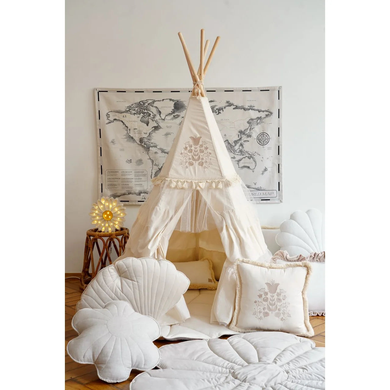 Tenda Teepee con Tappetino - Boho - Moi Mili