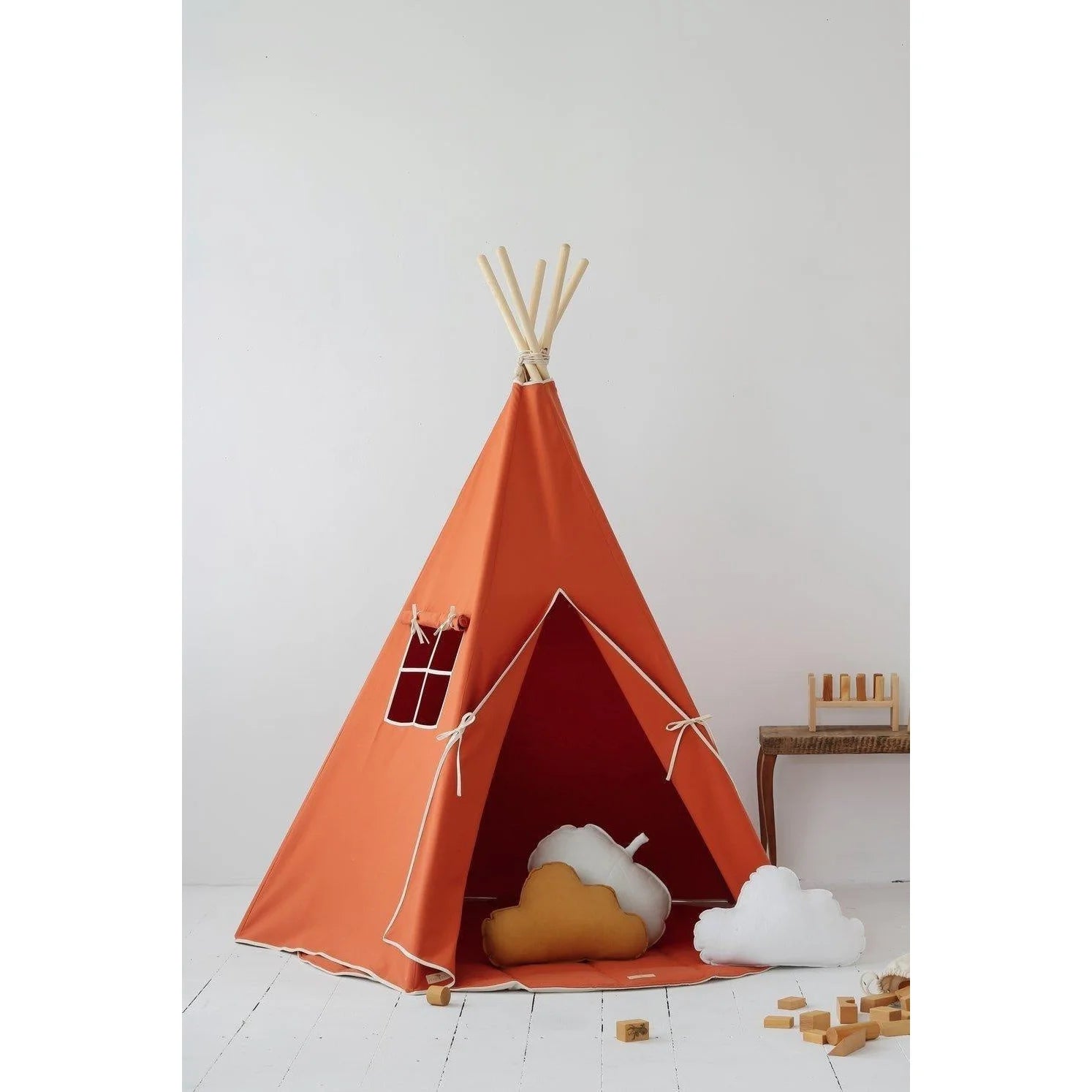 Teepee Stan s Podložkou - červená Líška - Moi Mili