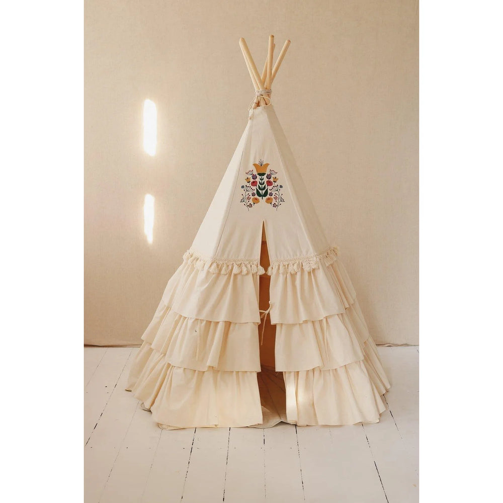 Tenda Teepee con tappetino - Stile folk - Moi Mili