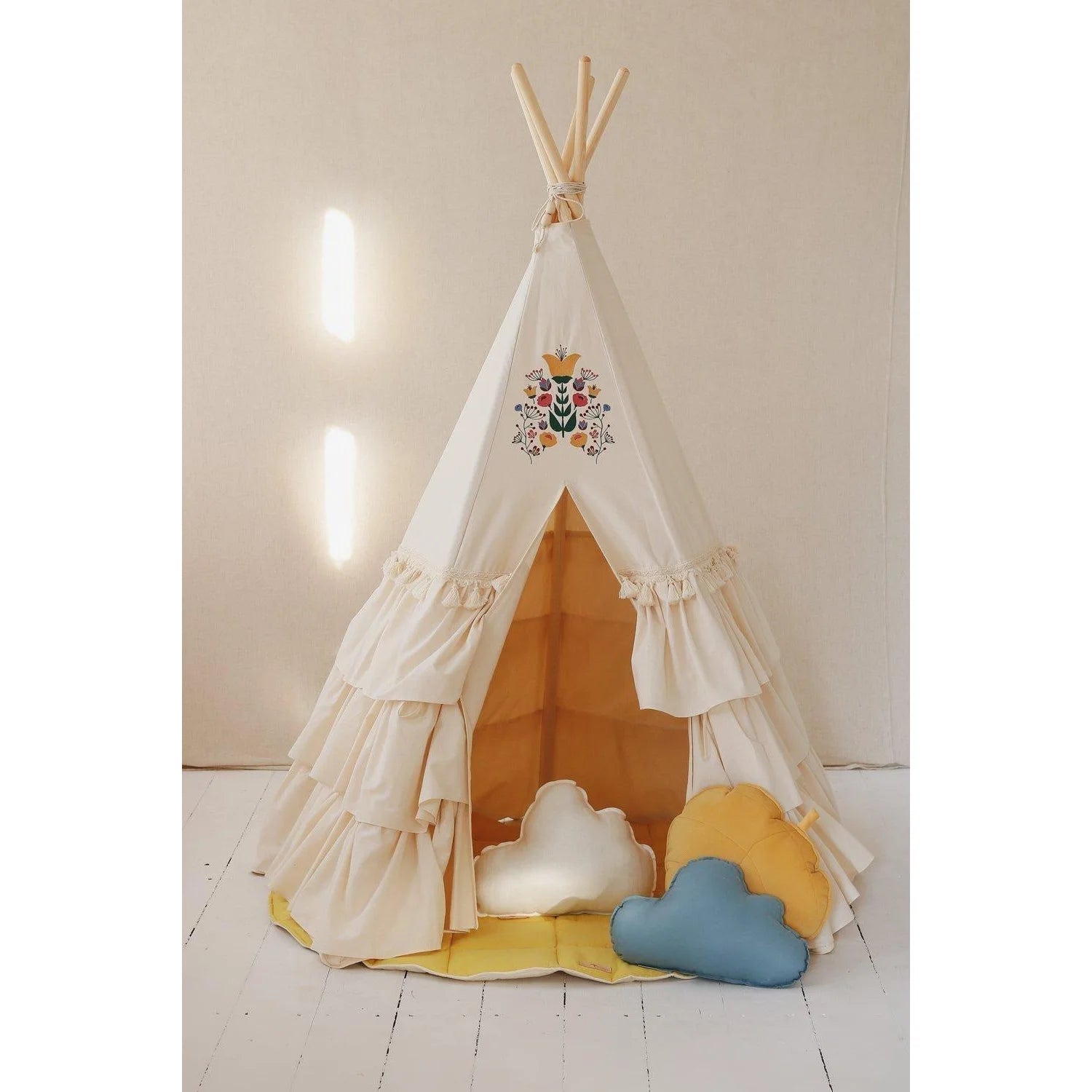 Tenda Teepee con tappetino - Stile folk - Moi Mili