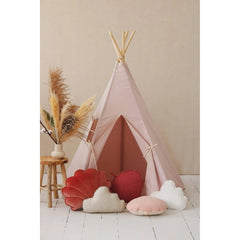 Tenda Teepee con Tappetino - Rosa - Moi Mili