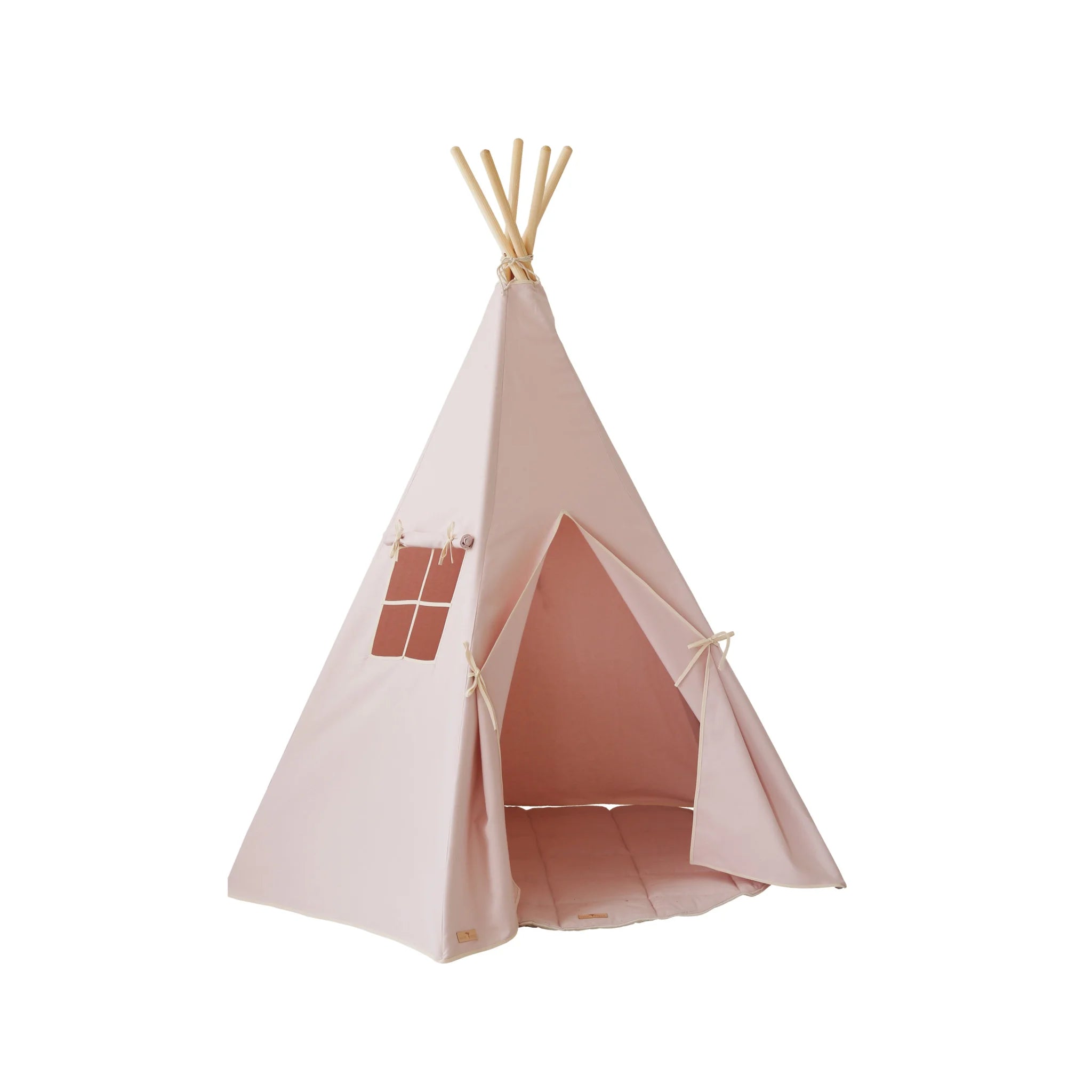 Tenda Teepee con Tappetino - Rosa - Moi Mili