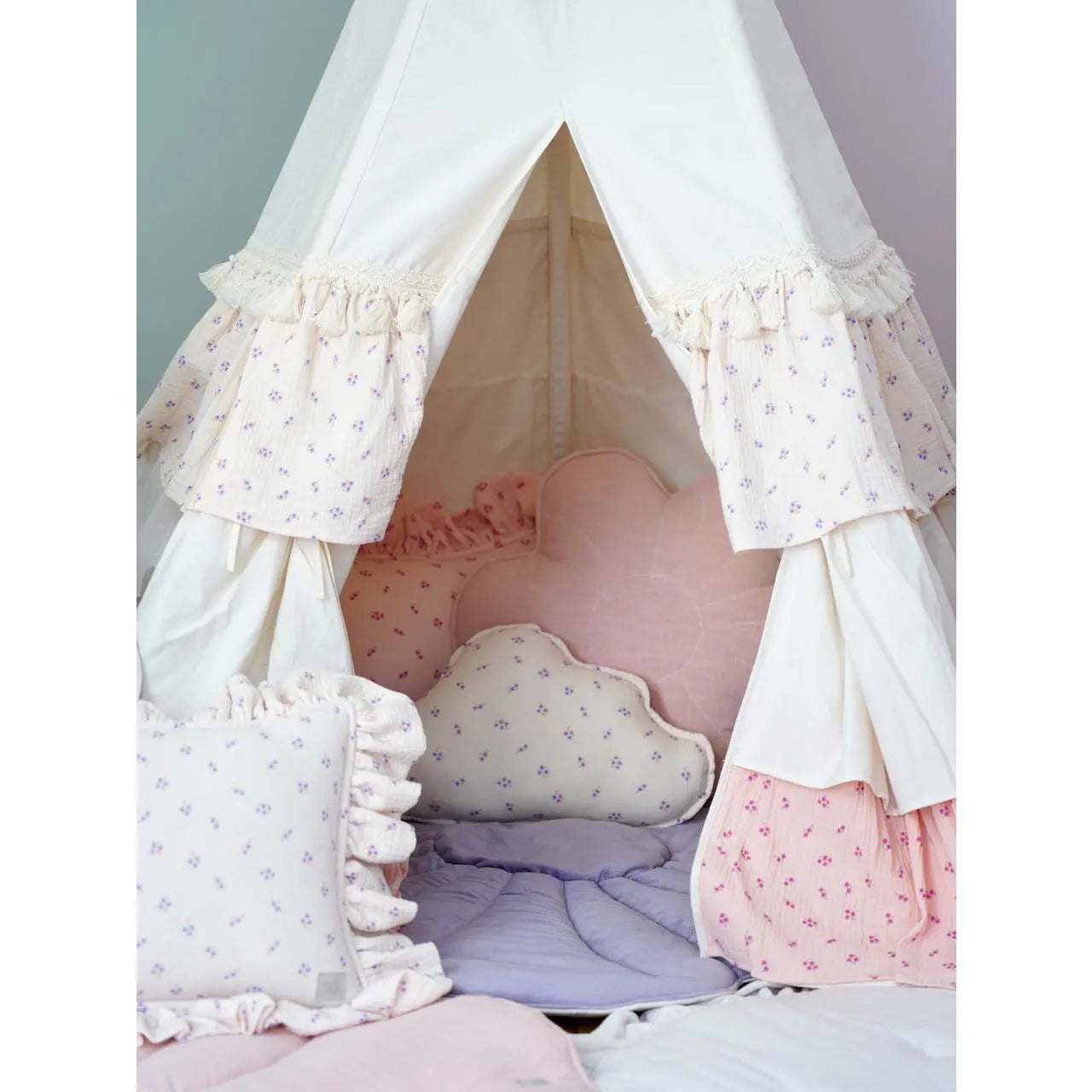 Teepee with Ruffles Nezabudka - Moi Mili