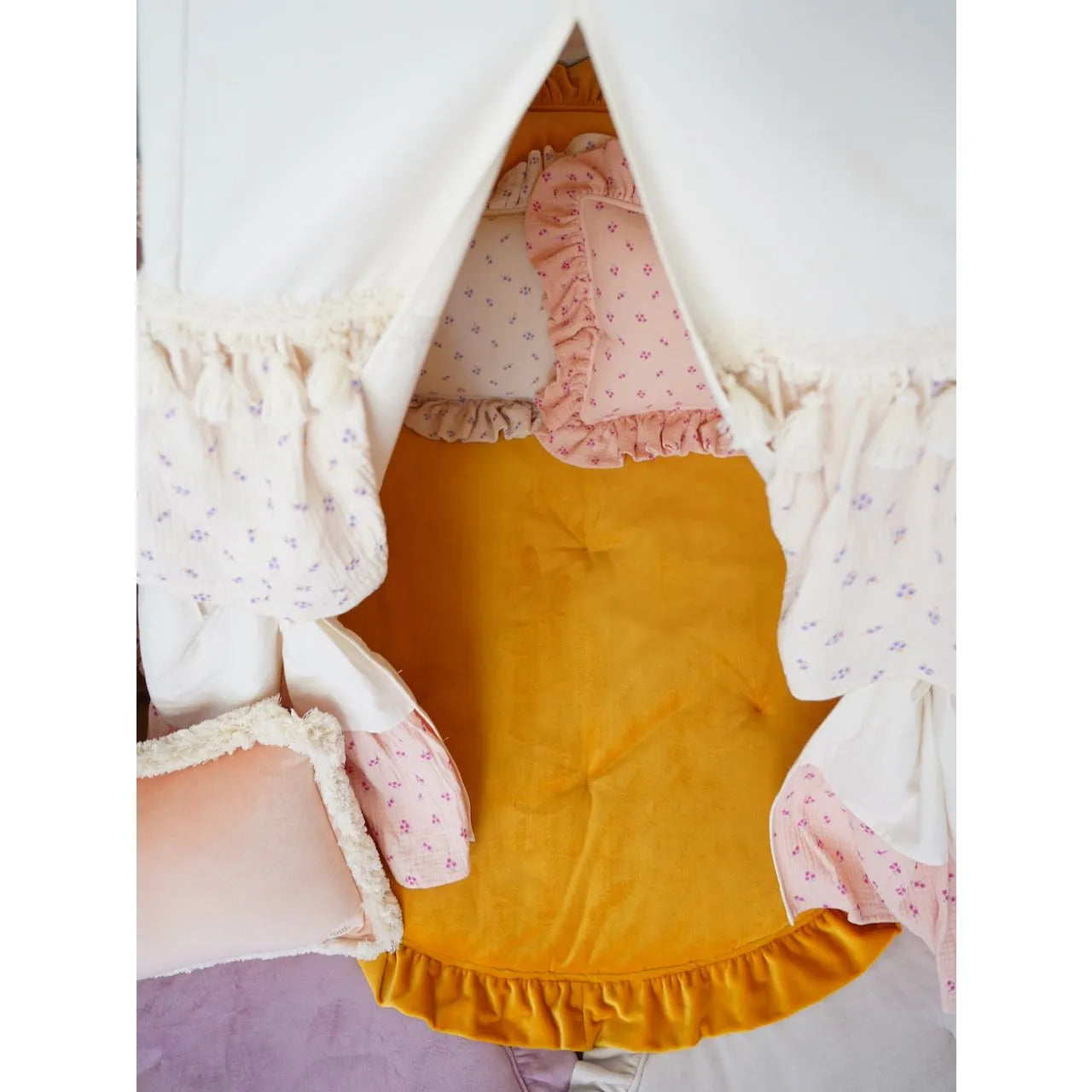 Teepee with Ruffles Nezabudka - Moi Mili