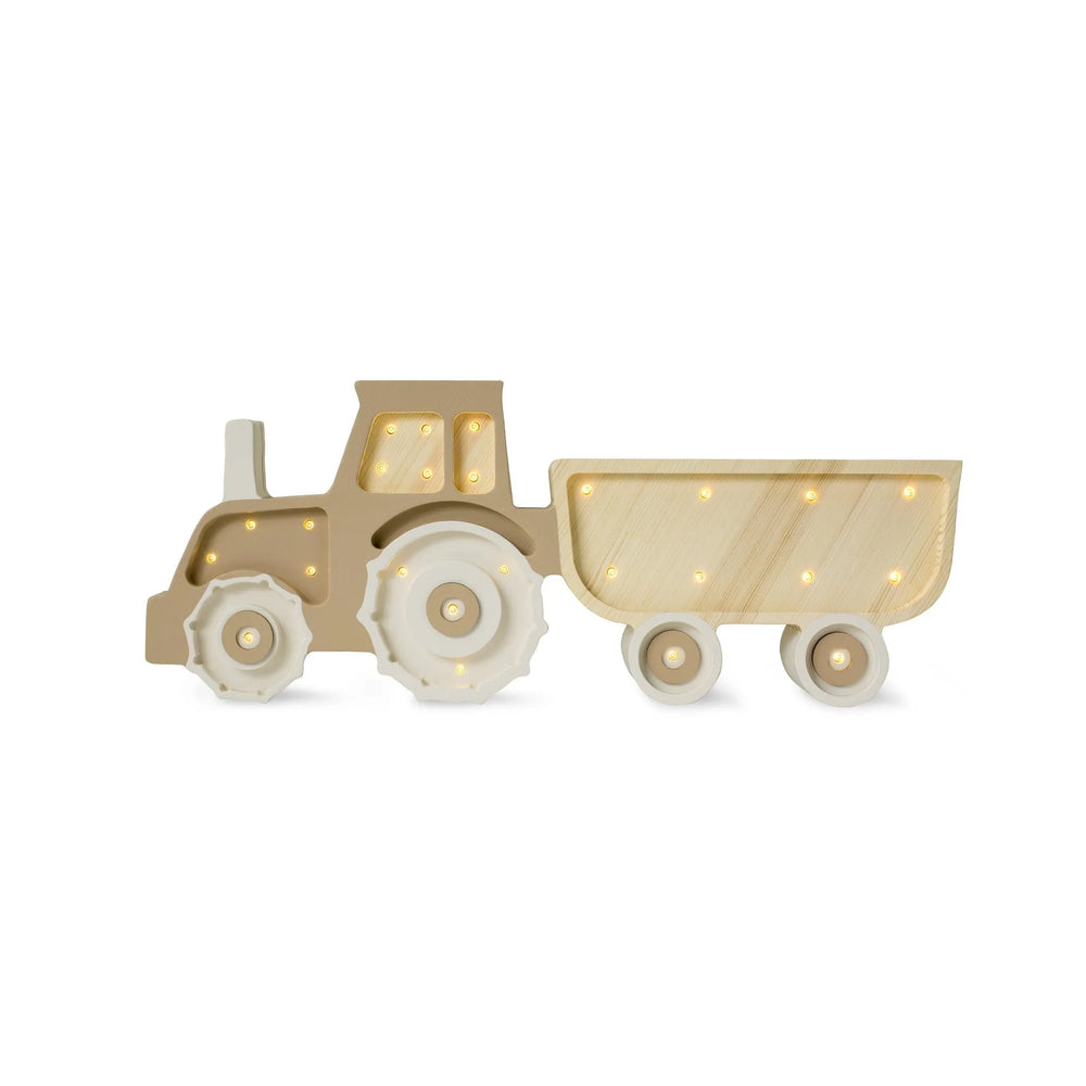 Tractor Lamp - Little Lights - Wooden Lamps