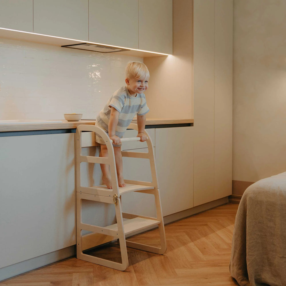 Transformovateľná Učiaca Veža s Funkciou Vysokej Stoličky - Veže - Leg&go