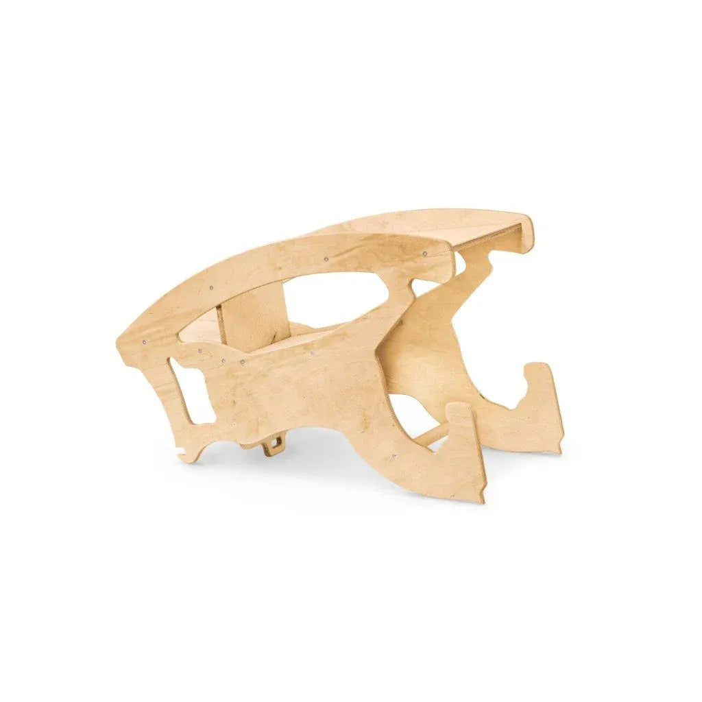 Trio Rocking Horse - High Chair - Creative Table - Horse & Chair Table - Triotoys